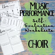 Music Performance Self-Evaluation: Choir Digital Resources Thumbnail